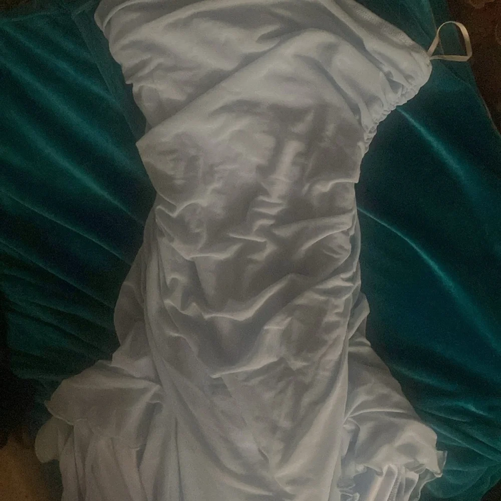 🐬 BABY BLUE RUFFLE DRESS 🐬 - Picture 6 of 7